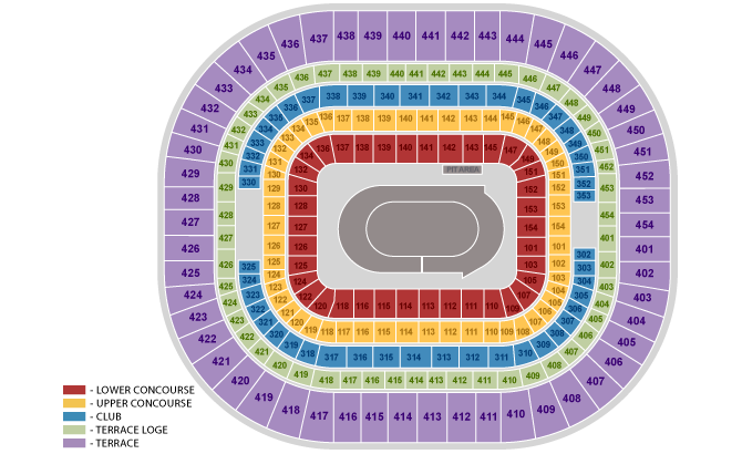 The Dome Seating Chart | The Dome | St. Louis, Missouri