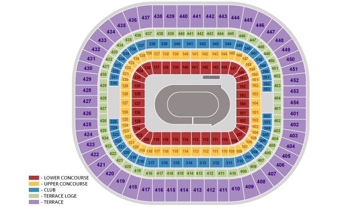 The Dome Seating Chart St Louis